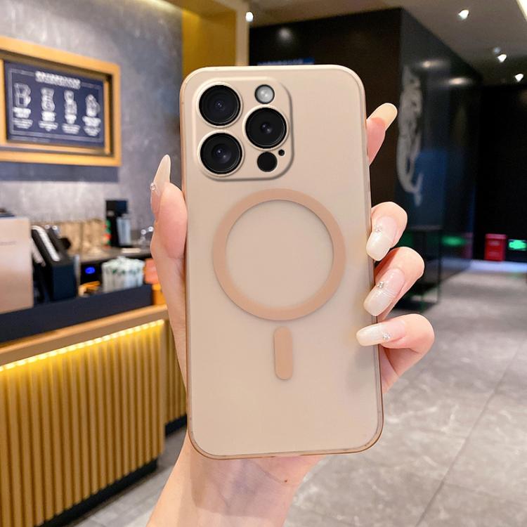 Fine Hole Ice Fog MagSafe PC Phone Case, For iPhone 16, For iPhone 15 Pro Max, For iPhone 15 Pro