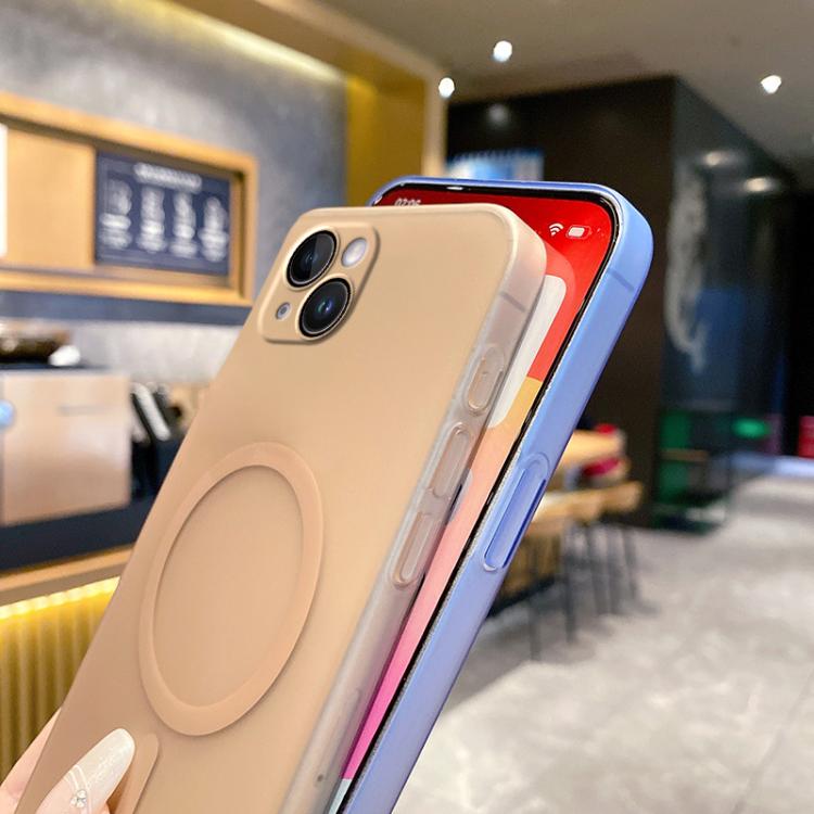 Fine Hole Ice Fog MagSafe PC Phone Case, For iPhone 15 Plus, For iPhone 15, For iPhone 14 Plus