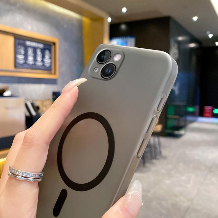 Fine Hole Ice Fog MagSafe PC Phone Case, For iPhone 15 Plus, For iPhone 15, For iPhone 14 Plus