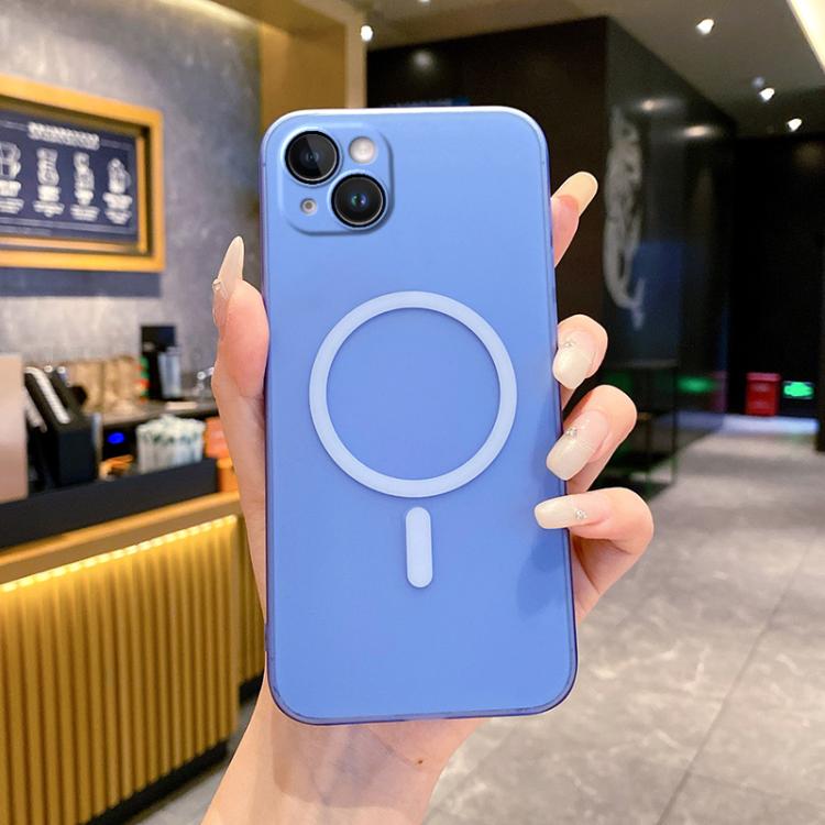 Fine Hole Ice Fog MagSafe PC Phone Case, For iPhone 15 Plus, For iPhone 15, For iPhone 14 Plus
