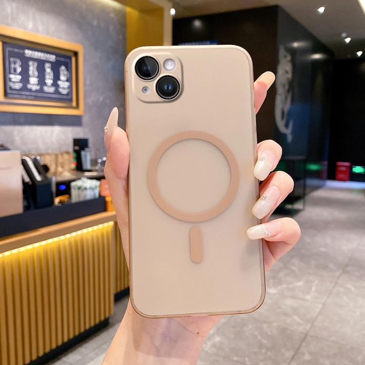 Fine Hole Ice Fog MagSafe PC Phone Case, For iPhone 15 Plus, For iPhone 15, For iPhone 14 Plus