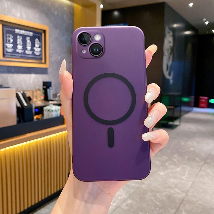 Fine Hole Ice Fog MagSafe PC Phone Case, For iPhone 15 Plus, For iPhone 15, For iPhone 14 Plus