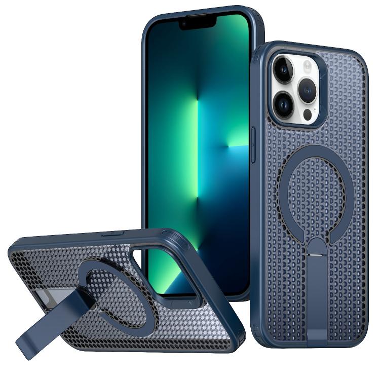 Honeycomb Cooling MagSafe Holder Phone Case