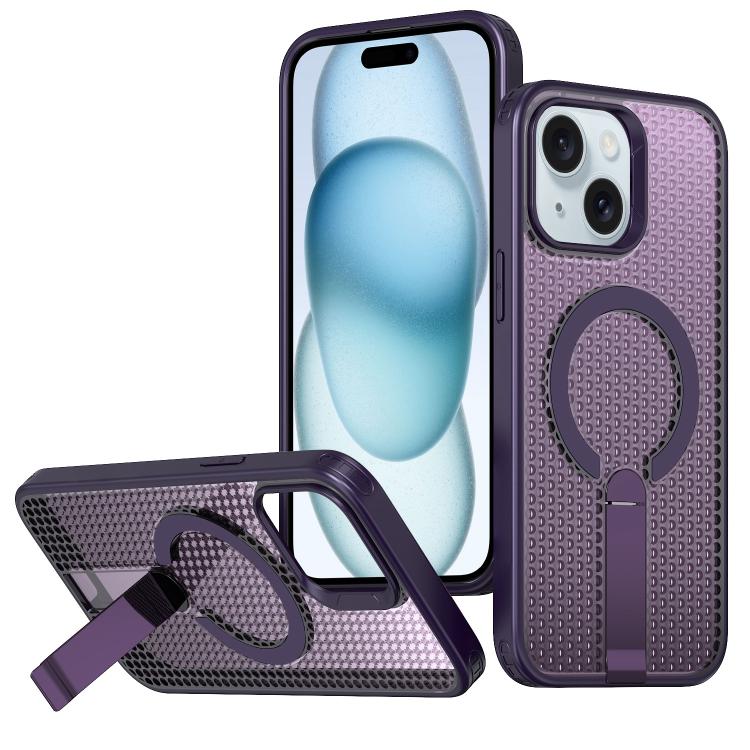 Honeycomb Cooling MagSafe Holder Phone Case