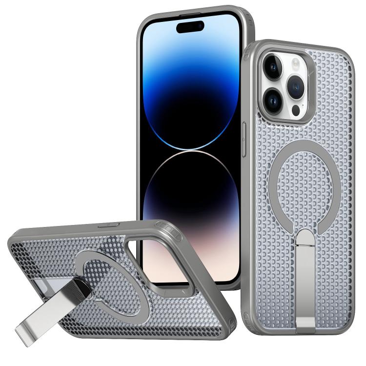 Honeycomb Cooling MagSafe Holder Phone Case