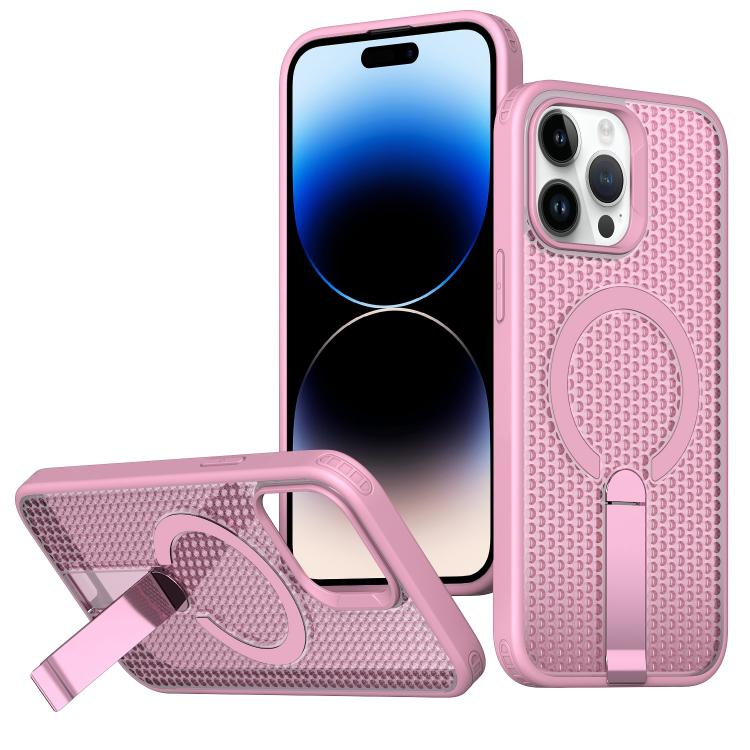 Honeycomb Cooling MagSafe Holder Phone Case