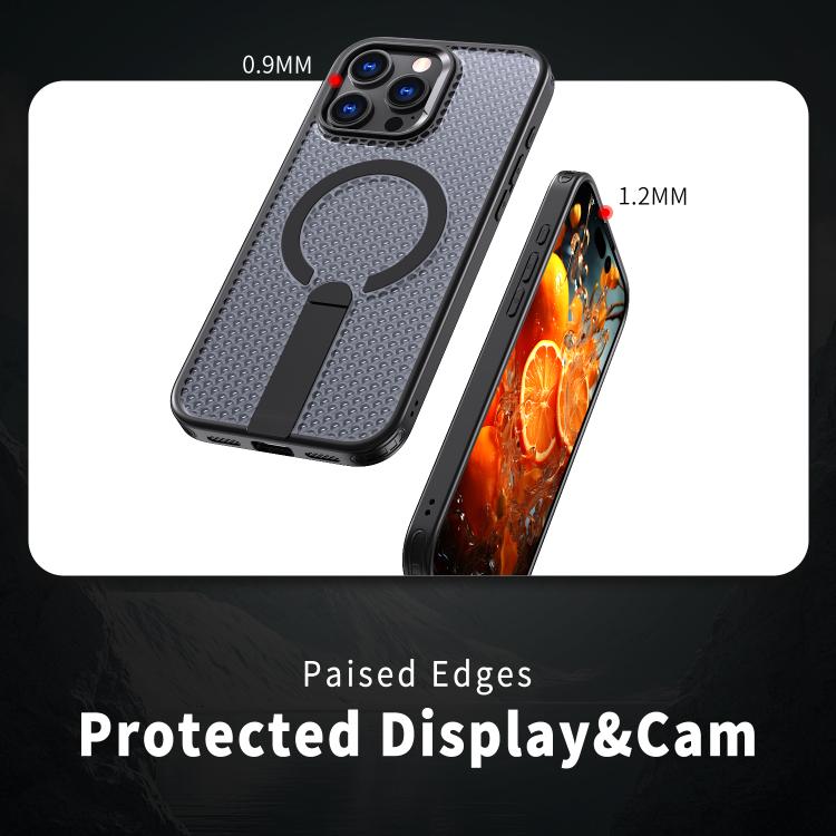 Honeycomb Cooling MagSafe Holder Phone Case