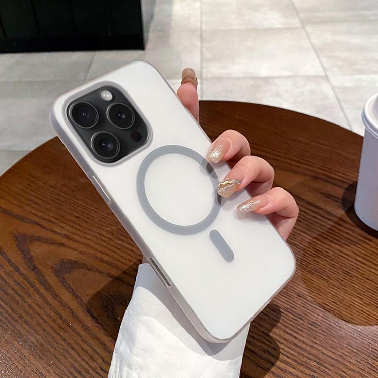 Ice Fog MagSafe PC Phone Case, For iPhone 15 Pro, For iPhone 15 Plus, For iPhone 15