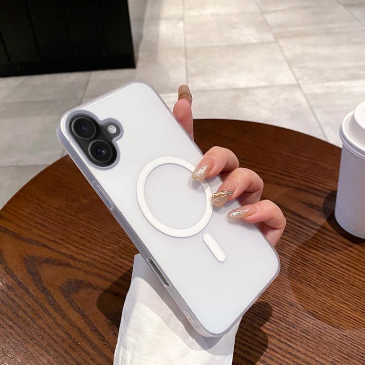Ice Fog MagSafe PC Phone Case, For iPhone 16 Plus, For iPhone 16, For iPhone 15 Pro Max