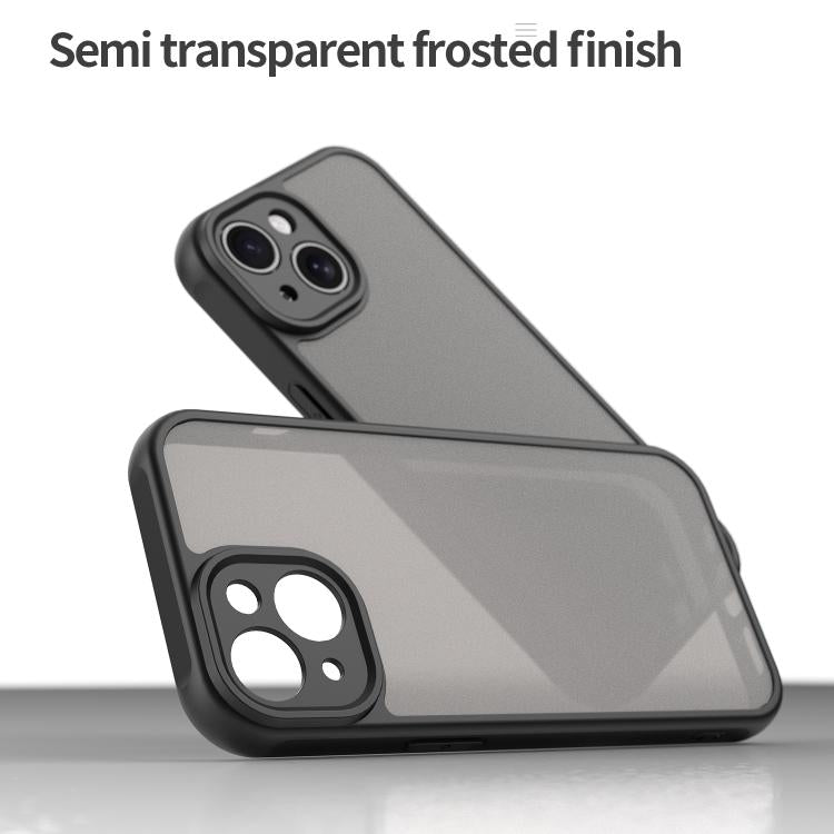 Fan Dun Series TPU Hybrid PC Frosted Phone Case, For iPhone 16 Pro, For iPhone 16 Plus, For iPhone 16, For iPhone 15 Pro Max, For iPhone 15 Pro, For iPhone 15 Plus