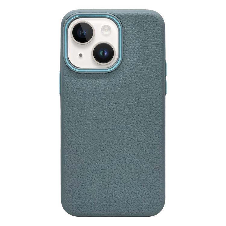 Litchi Texture TPU Phone Case, For iPhone 15 Plus / 14 Plus, For iPhone 15, For iPhone 13 / 14