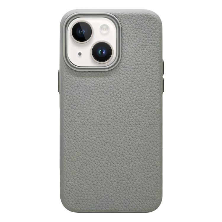 Litchi Texture TPU Phone Case, For iPhone 15 Plus / 14 Plus, For iPhone 15, For iPhone 13 / 14