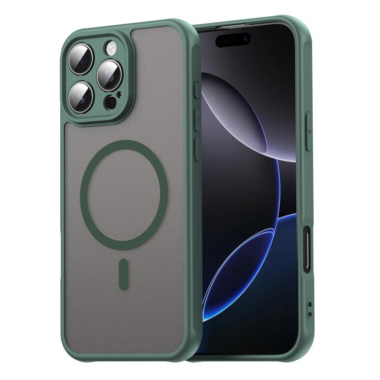 Fan Dun Series TPU Hybrid PC Frosted Magsafe Phone Case, For iPhone 16 Pro, For iPhone 16 Plus, For iPhone 16, For iPhone 15 Pro Max, For iPhone 15 Pro, For iPhone 15 Plus