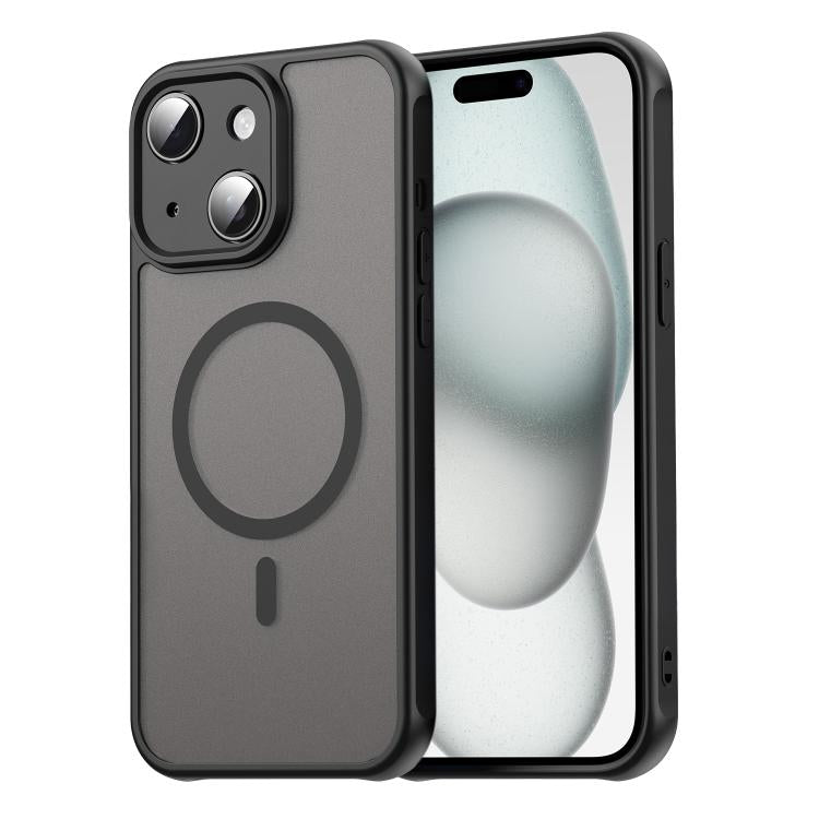 Fan Dun Series TPU Hybrid PC Frosted Magsafe Phone Case, For iPhone 16 Pro, For iPhone 16 Plus, For iPhone 16, For iPhone 15 Pro Max, For iPhone 15 Pro, For iPhone 15 Plus