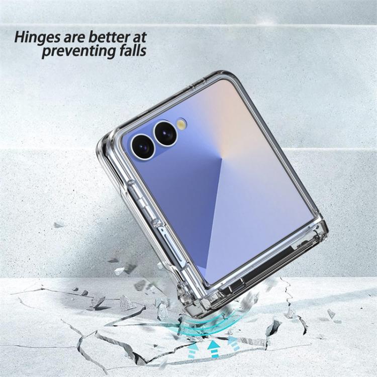 Spring Rubber Chain Card Slot PC Folding Phone Case with Stand