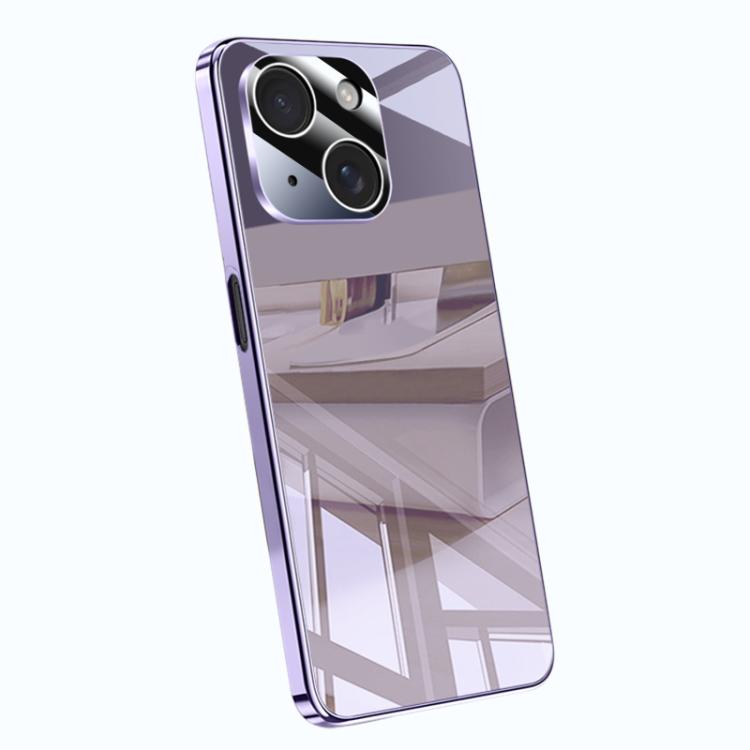 Electroplating Ice Crystal Airbag Full Coverage Shockproof Phone Case