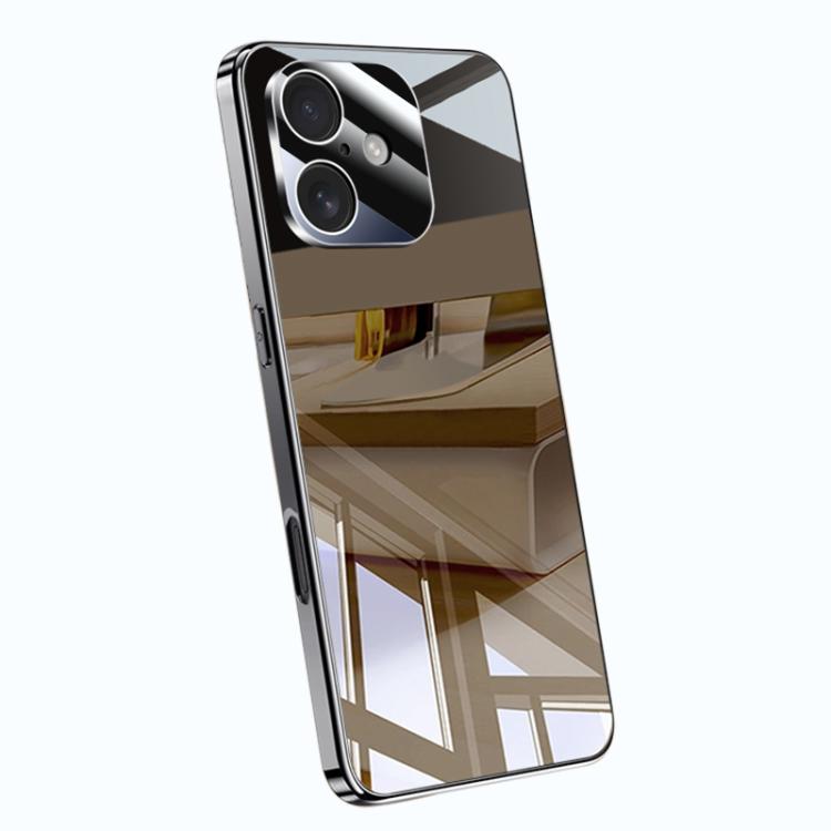 Electroplating Ice Crystal Airbag Full Coverage Shockproof Phone Case