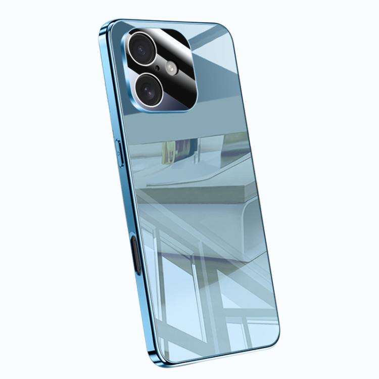 Electroplating Ice Crystal Airbag Full Coverage Shockproof Phone Case