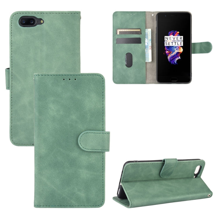 Solid Color Skin Feel Magnetic Buckle Horizontal Flip Calf Texture PU Leather Case with Holder & Card Slots & Wallet, For OnePlus Nord, For OnePlus 8, For OnePlus 5, For OnePlus 8 Pro