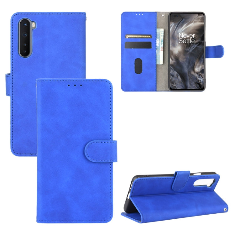Solid Color Skin Feel Magnetic Buckle Horizontal Flip Calf Texture PU Leather Case with Holder & Card Slots & Wallet, For OnePlus Nord, For OnePlus 8, For OnePlus 5, For OnePlus 8 Pro