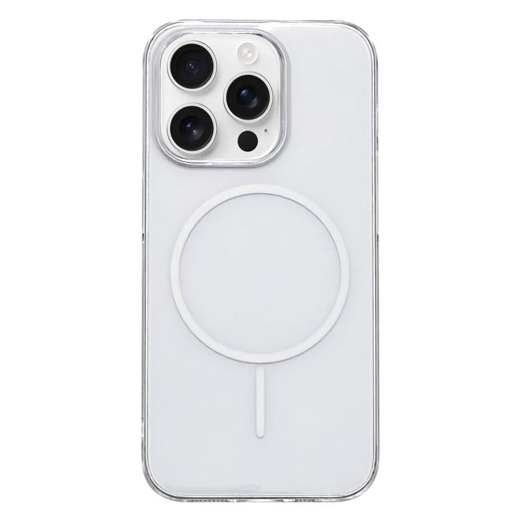 Clear Color PC Thin Circle MagSafe Phone Case, For iPhone 13 Pro, For iPhone 12 / 12 Pro, For iPhone 12 Pro Max