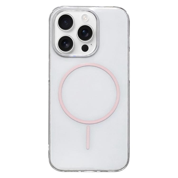 Clear Color PC Thin Circle MagSafe Phone Case, For iPhone 13 Pro, For iPhone 12 / 12 Pro, For iPhone 12 Pro Max