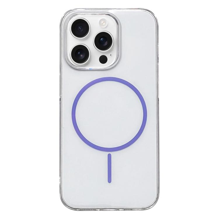 Clear Color PC Thin Circle MagSafe Phone Case, For iPhone 13 Pro, For iPhone 12 / 12 Pro, For iPhone 12 Pro Max
