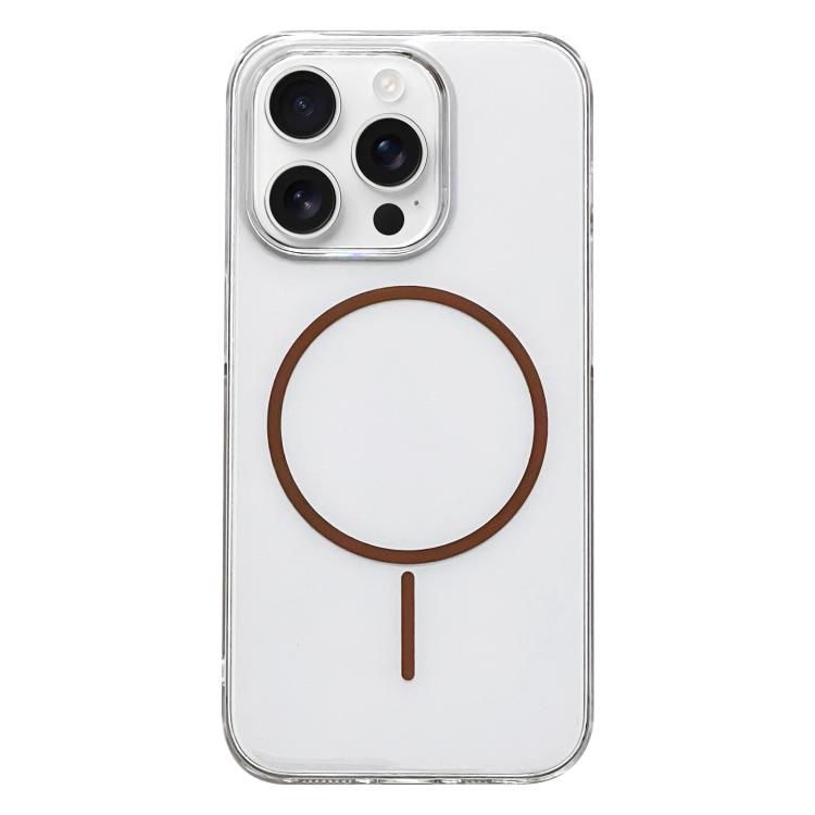 Clear Color PC Thin Circle MagSafe Phone Case, For iPhone 13 Pro, For iPhone 12 / 12 Pro, For iPhone 12 Pro Max