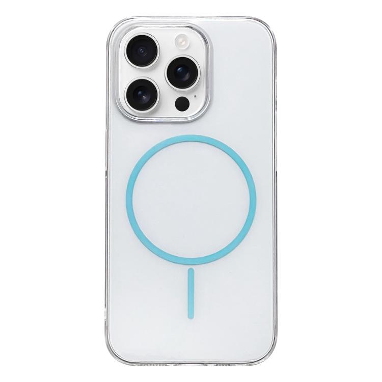 Clear Color PC Thin Circle MagSafe Phone Case, For iPhone 13 Pro, For iPhone 12 / 12 Pro, For iPhone 12 Pro Max