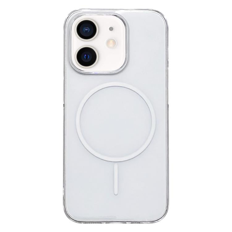 Clear Color PC Thin Circle MagSafe Phone Case, For iPhone 13 Pro, For iPhone 12 / 12 Pro, For iPhone 12 Pro Max