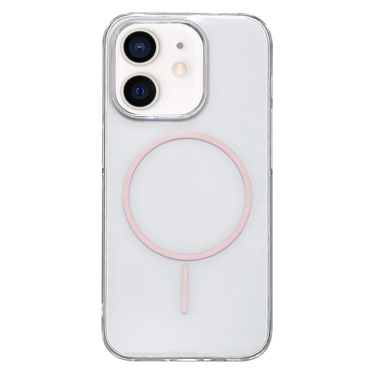 Clear Color PC Thin Circle MagSafe Phone Case, For iPhone 13 Pro, For iPhone 12 / 12 Pro, For iPhone 12 Pro Max