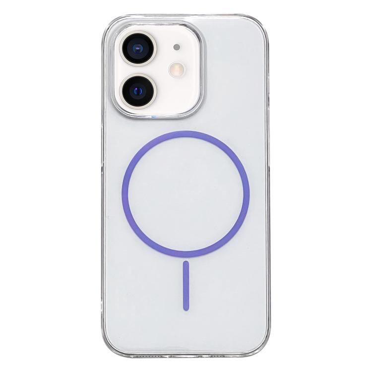 Clear Color PC Thin Circle MagSafe Phone Case, For iPhone 13 Pro, For iPhone 12 / 12 Pro, For iPhone 12 Pro Max