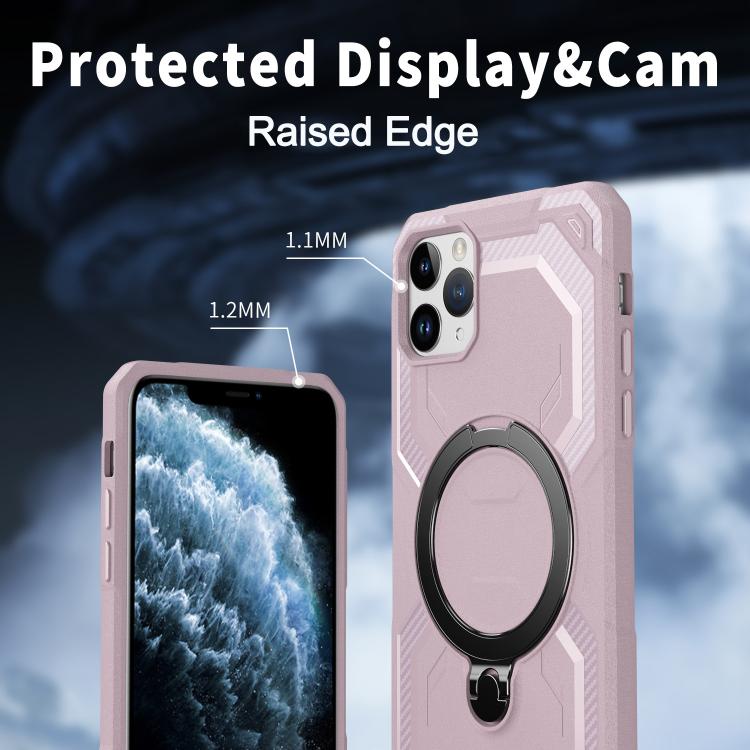 Frosted MagSafe Holder Phone Case, For iPhone 11 Pro, For iPhone XS / X, For iPhone XS Max