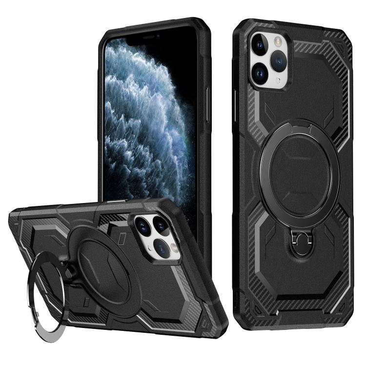 Frosted MagSafe Holder Phone Case, For iPhone 11 Pro, For iPhone XS / X, For iPhone XS Max