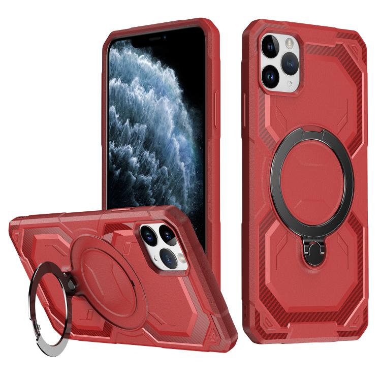 Frosted MagSafe Holder Phone Case, For iPhone 11 Pro, For iPhone XS / X, For iPhone XS Max