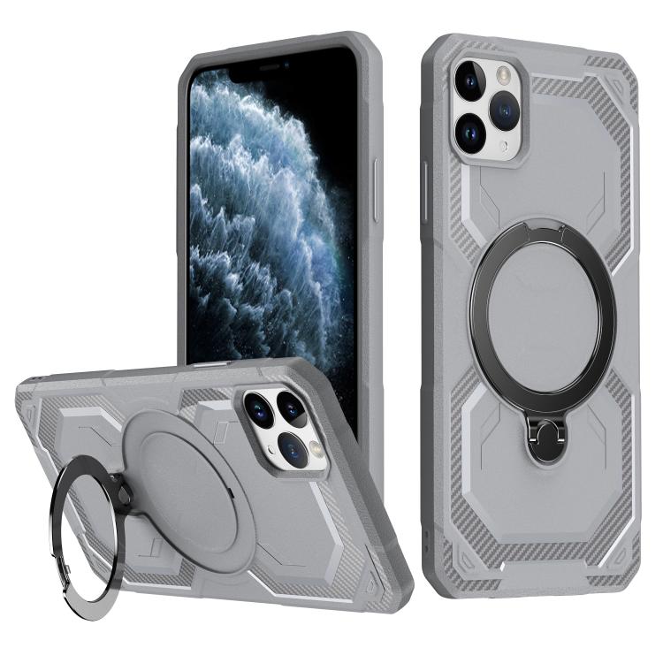 Frosted MagSafe Holder Phone Case, For iPhone 11 Pro, For iPhone XS / X, For iPhone XS Max