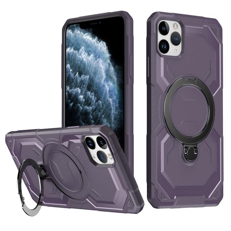 Frosted MagSafe Holder Phone Case, For iPhone 11 Pro, For iPhone XS / X, For iPhone XS Max