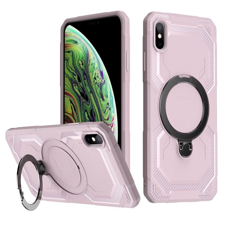 Frosted MagSafe Holder Phone Case, For iPhone 11 Pro, For iPhone XS / X, For iPhone XS Max