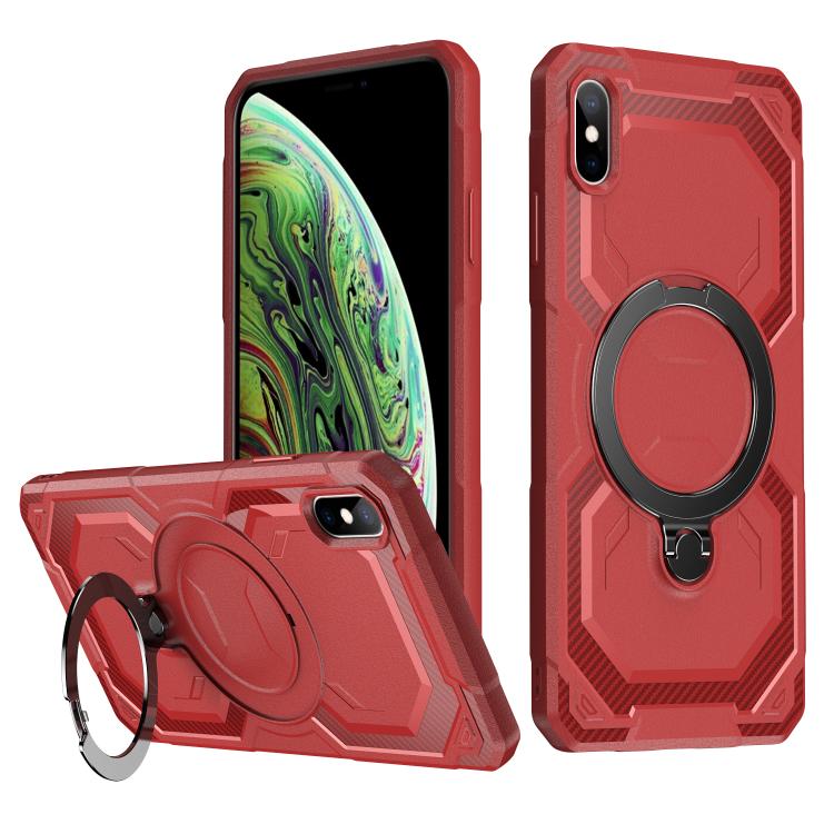 Frosted MagSafe Holder Phone Case, For iPhone 11 Pro, For iPhone XS / X, For iPhone XS Max