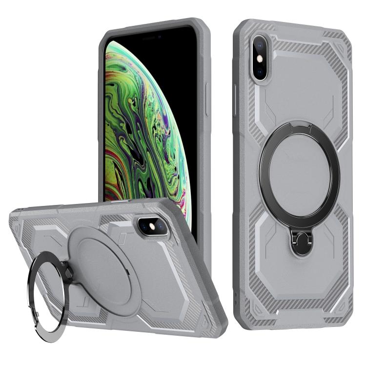 Frosted MagSafe Holder Phone Case, For iPhone 11 Pro, For iPhone XS / X, For iPhone XS Max