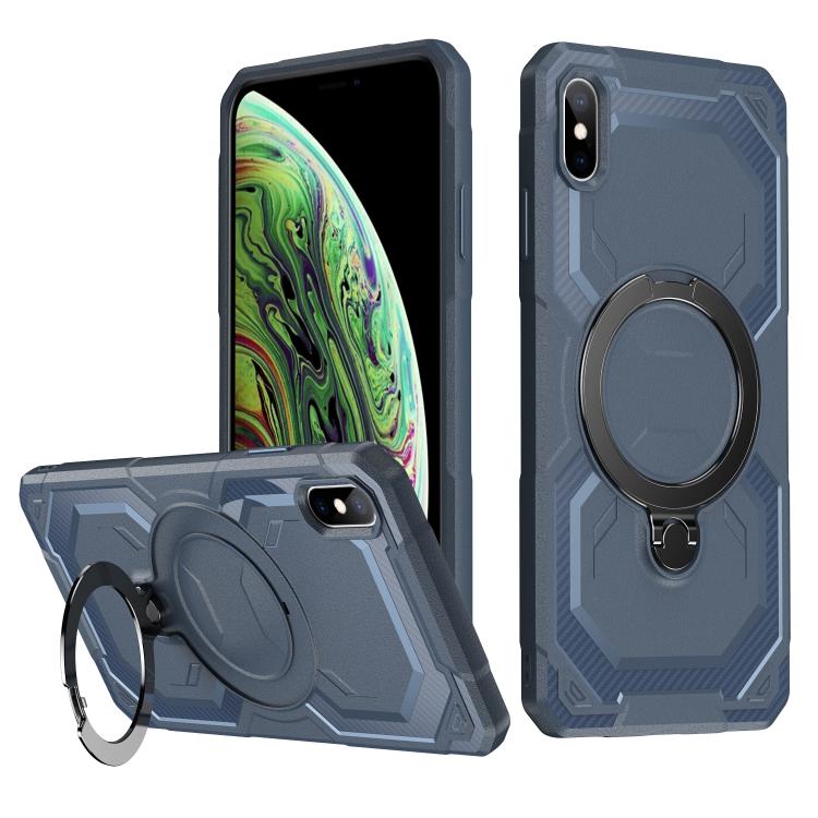 Frosted MagSafe Holder Phone Case, For iPhone 11 Pro, For iPhone XS / X, For iPhone XS Max