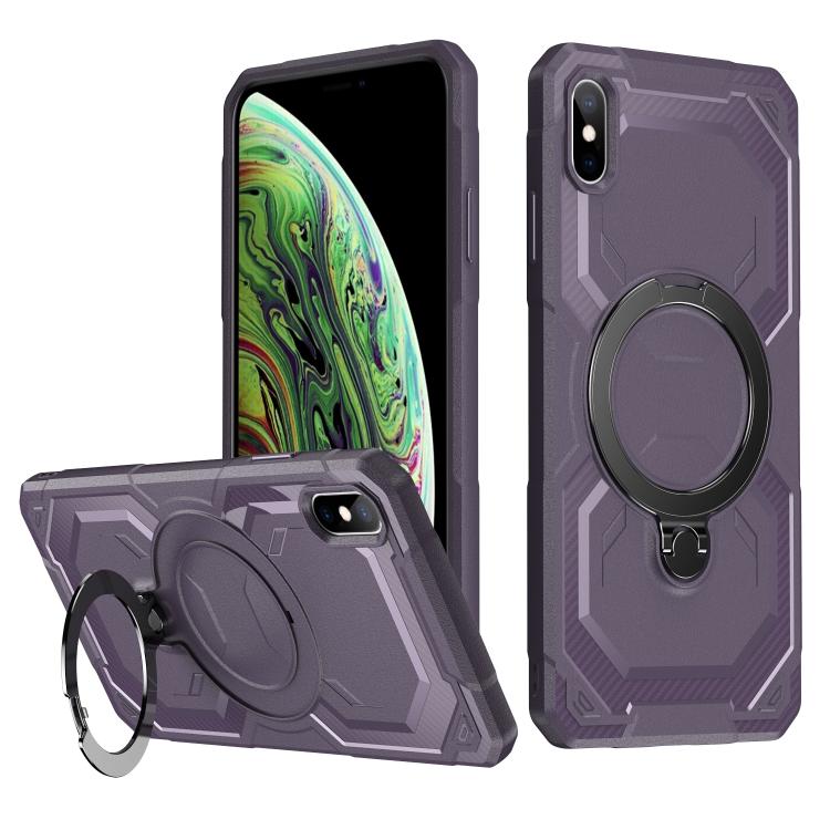 Frosted MagSafe Holder Phone Case, For iPhone 11 Pro, For iPhone XS / X, For iPhone XS Max