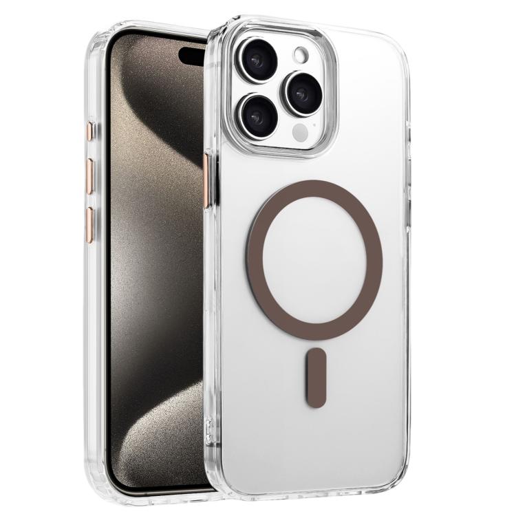 High Transparency TPU Hybrid PC MagSafe Magnetic Phone Case, For iPhone 15 Pro Max, For iPhone 15 Pro, For iPhone 15 Plus / 14 Plus, For iPhone 15
