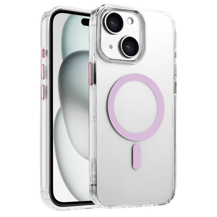 High Transparency TPU Hybrid PC MagSafe Magnetic Phone Case, For iPhone 15 Pro Max, For iPhone 15 Pro, For iPhone 15 Plus / 14 Plus, For iPhone 15