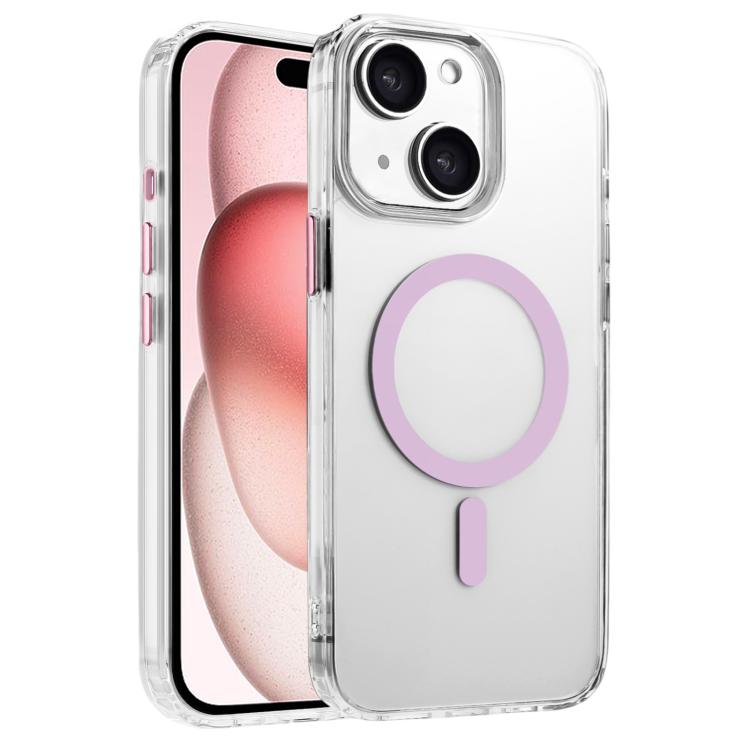 High Transparency TPU Hybrid PC MagSafe Magnetic Phone Case, For iPhone 15 Pro Max, For iPhone 15 Pro, For iPhone 15 Plus / 14 Plus, For iPhone 15