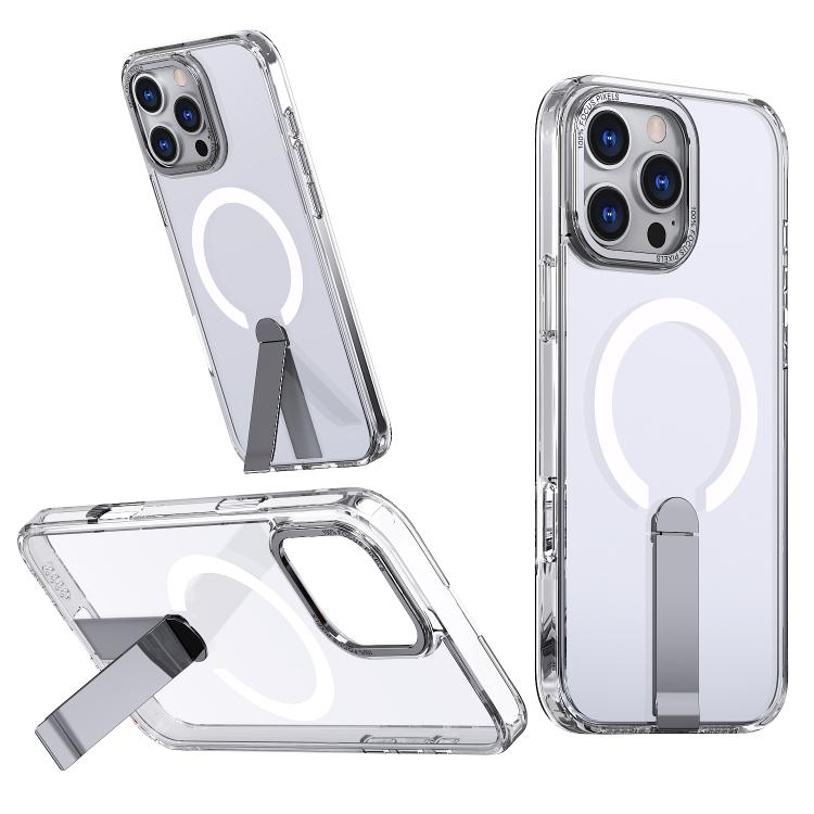 Star Shine Series TPU + PC MagSafe Phone Case with Fold Holder