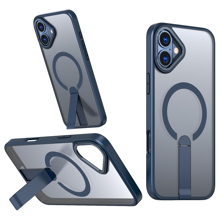 Star Shine Series TPU + PC MagSafe Phone Case with Fold Holder