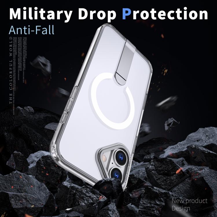 Star Shine Series TPU + PC MagSafe Phone Case with Fold Holder