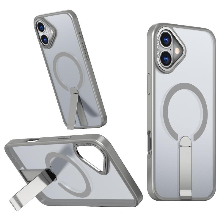 Star Shine Series TPU + PC MagSafe Phone Case with Fold Holder