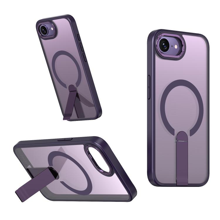 Star Shine Series TPU + PC MagSafe Phone Case with Fold Holder